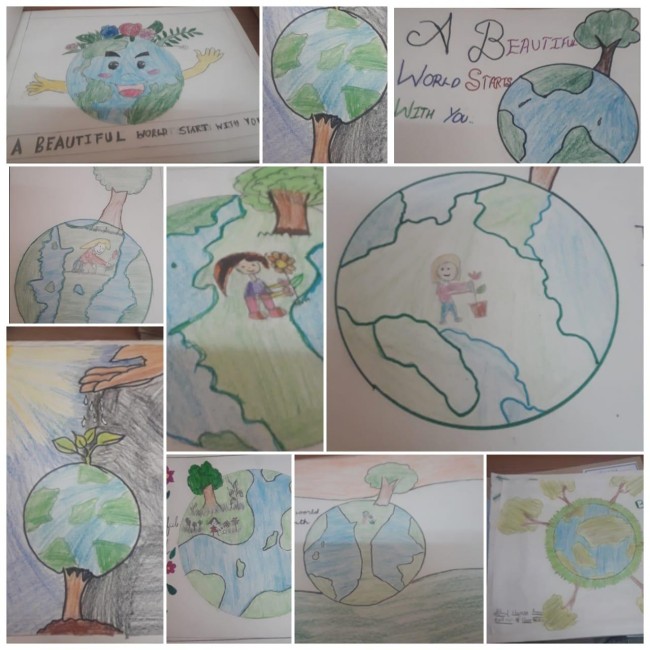 world environment Day drawing/environment Day poster/world environment Day  poster drawing - YouTube